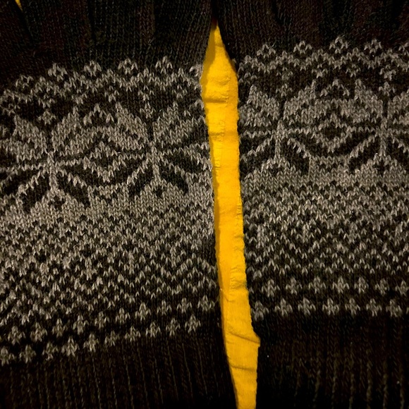 BRAND NEW WITHOUT TAGS Women’s Fairisle Print Gloves - Picture 4 of 4